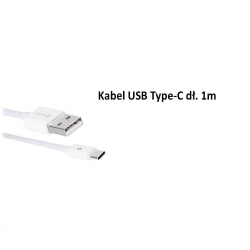 SZYBKA ŁADOWARKA SIECIOWA USB 3.1A + KABEL Type C-40148