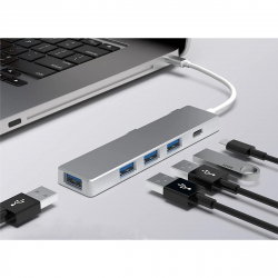 Adapter Hub SOIDOB USB-A USB-C USB 2.0 3.0-56919