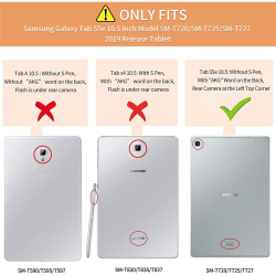 Etui INFILAND do Samsung Galaxy Tab S5e zielony-33912